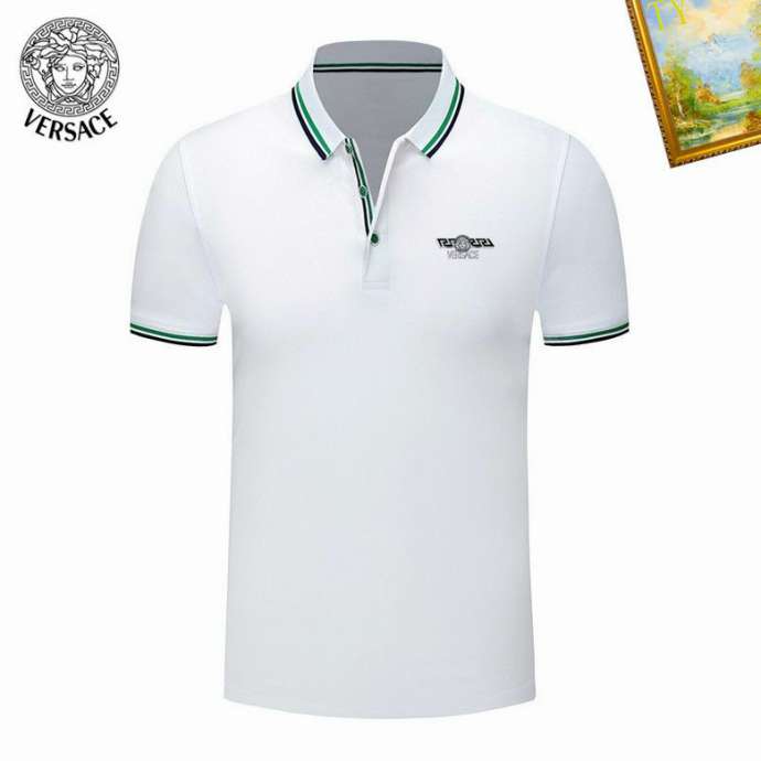 Picture of Versace Polo Shirt Short _SKUVersaceM-3XL25tn0320997